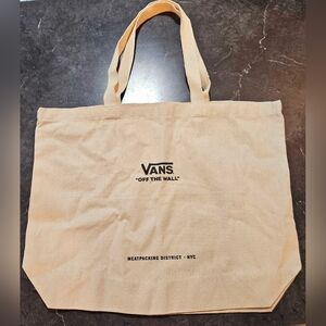 XL Vans Tote Travel Storage Bag Off The Wall Meatpacking District NYC Handbag